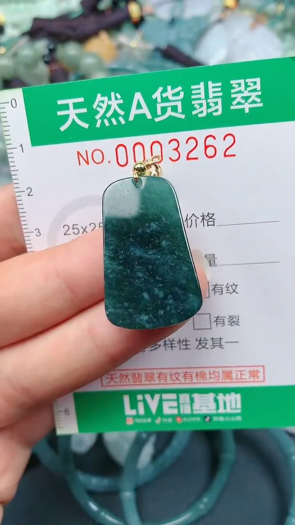 颈饰未镶嵌翡翠.0003262