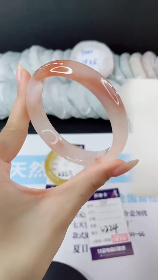 未镶嵌手镯石英质玉多样性发货V224-64
