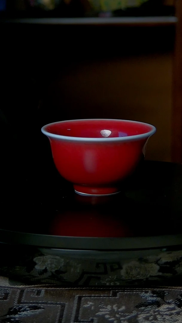 景德镇手工郎红主人杯