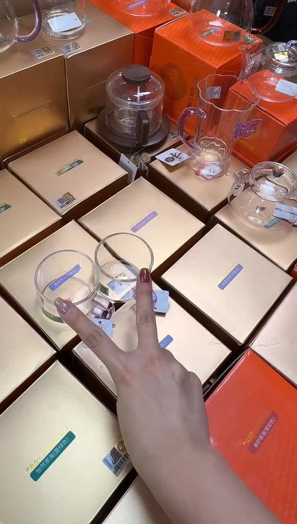 @@禾器晶彩清禾杯浅紫色2只