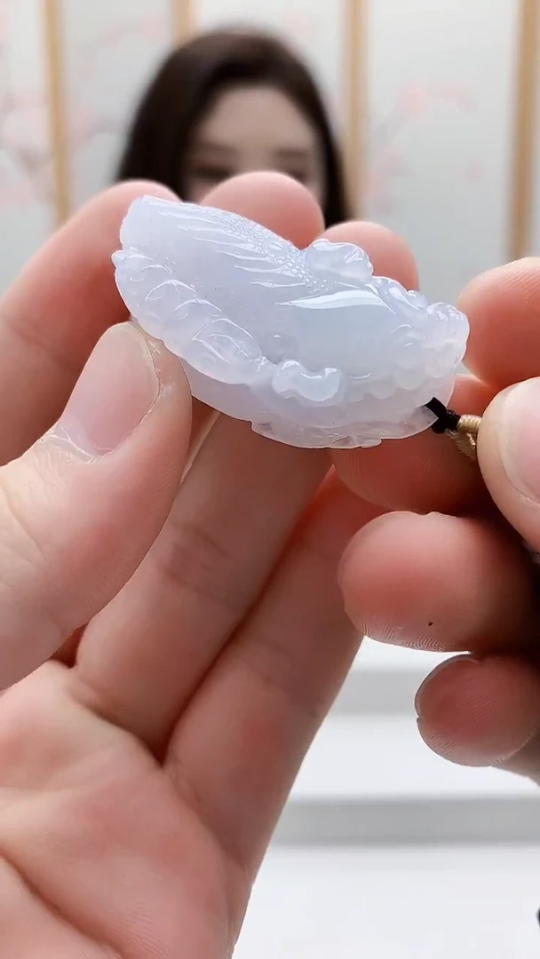 未镶嵌定制翡翠4829bb-毛货挂件30