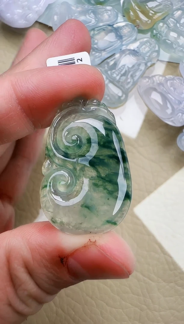 颈饰未镶嵌翡翠缅甸翡翠a货