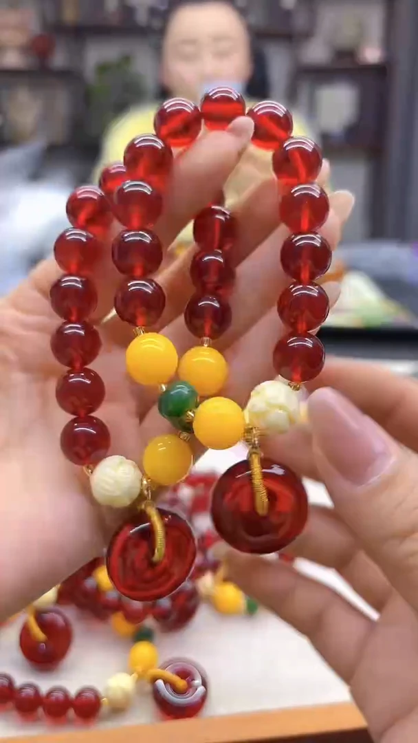 手链血珀未镶嵌DIY款S06