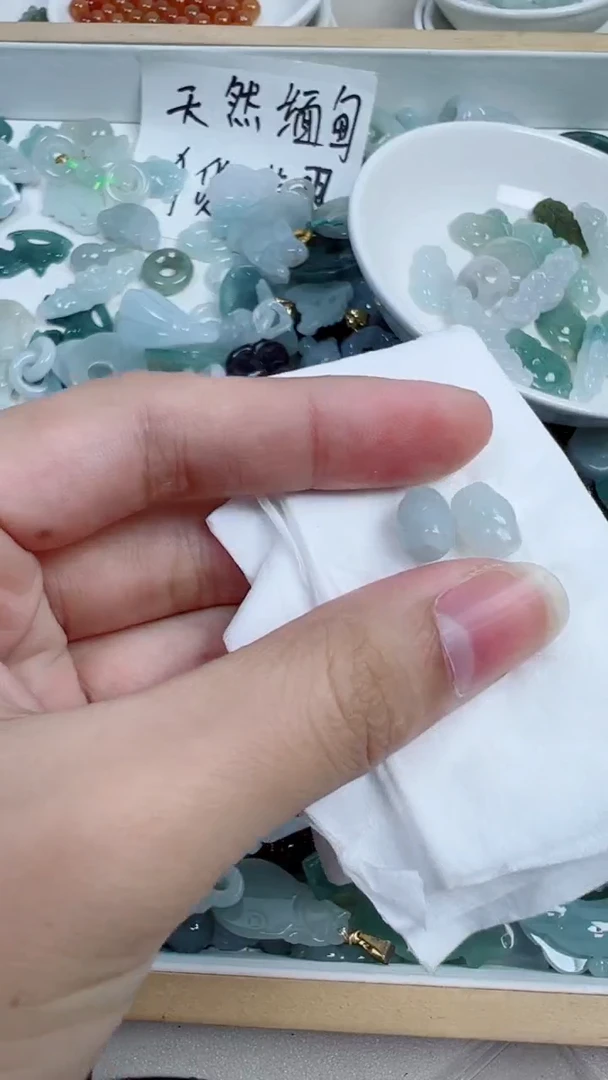 散珠翡翠272号链接，A货翡翠