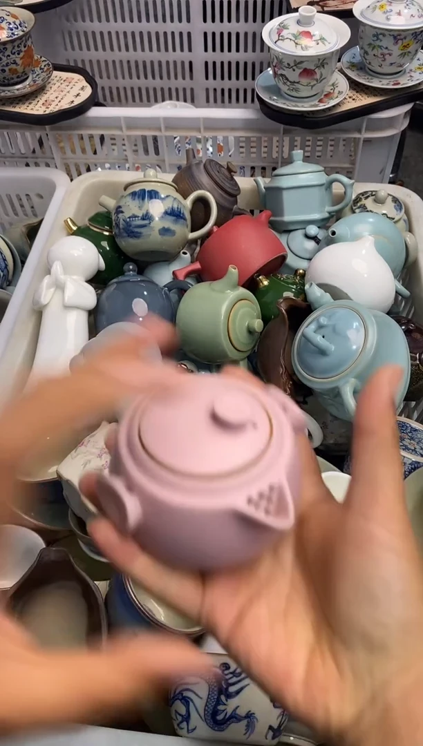 高端 茶壶 茶杯 茶具 轻轻微瑕
