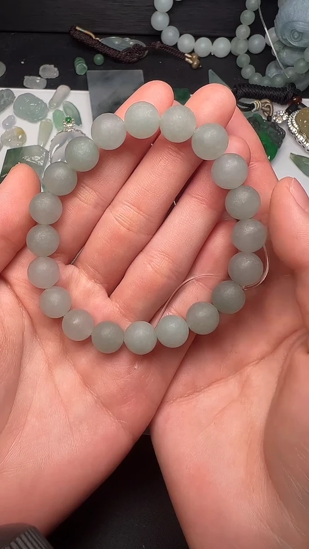 未镶嵌手串翡翠天然A货翡翠不包邮