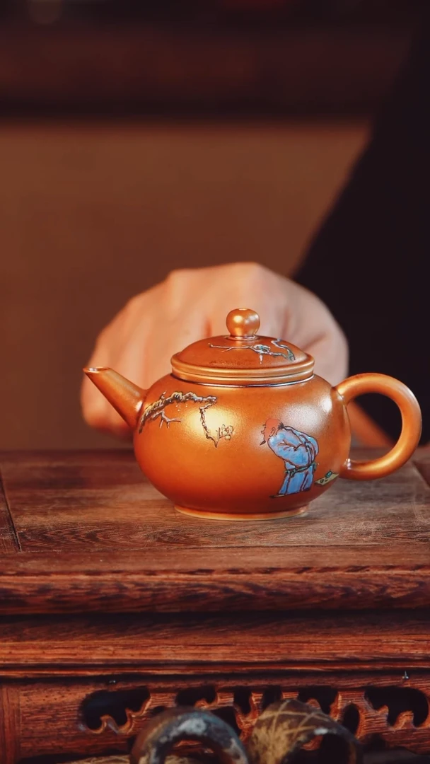 老昌号手工手绘茶器