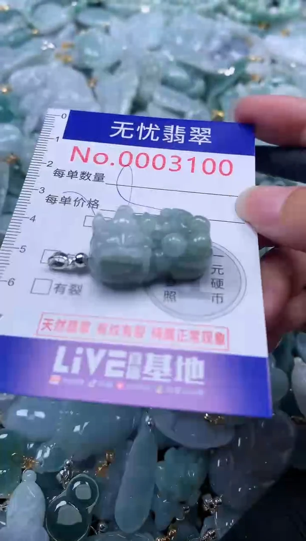 颈饰未镶嵌翡翠3100