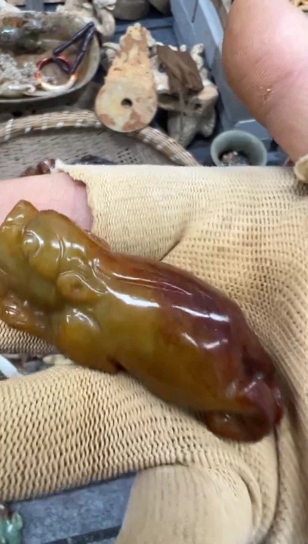 未镶嵌和田玉（糖玉）挂件1111111