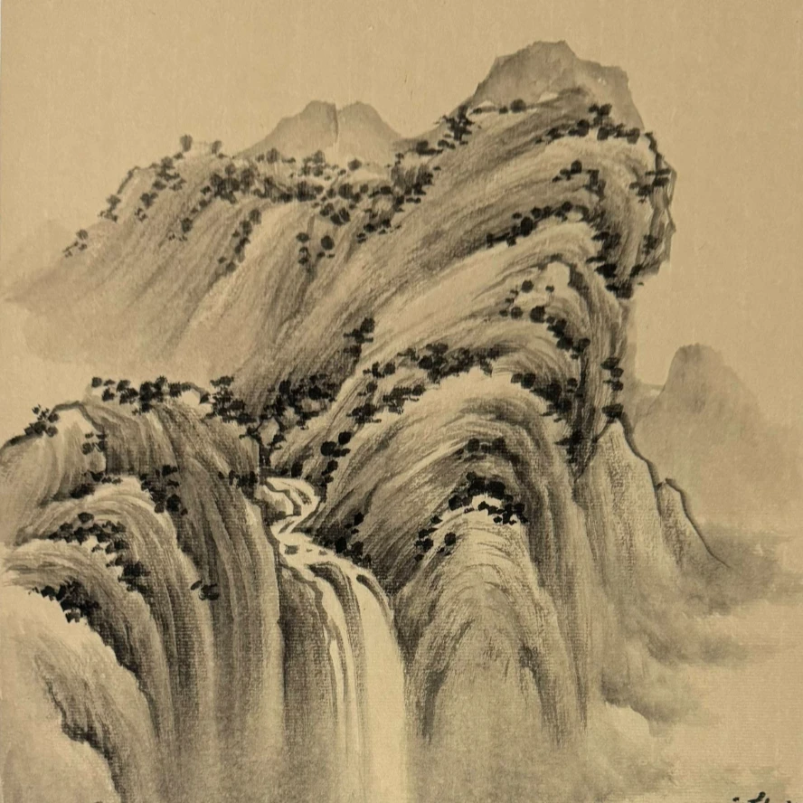 课程-江南小景入门课33×100厘米（无点评）（留意短信解锁课程）