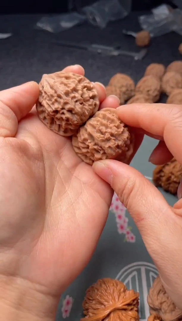 把件文玩核桃w328  龙门涧 39尺