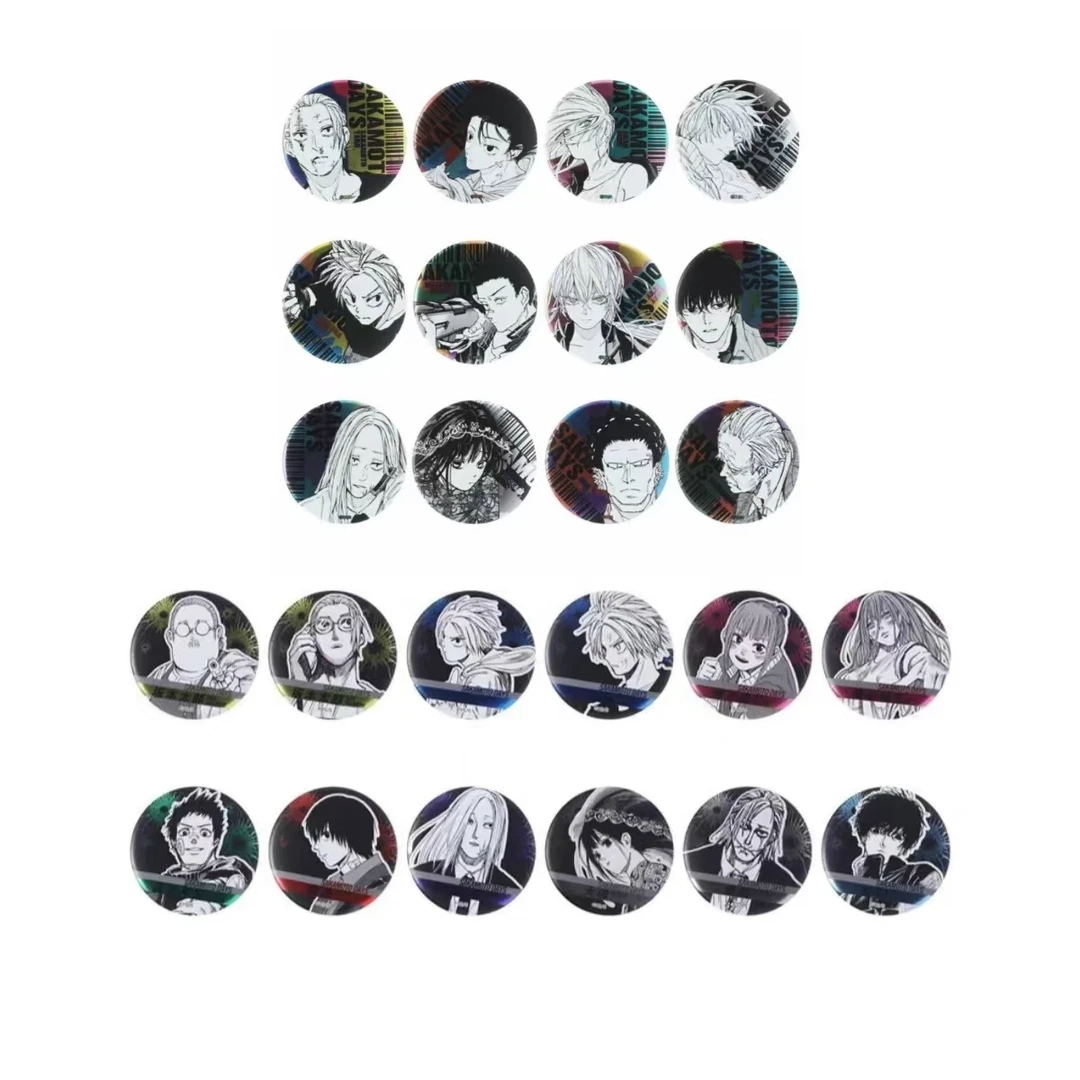 坂本日常 浮雕吧唧️第二弹 第一弹JS限定 吧唧盲盒代拆