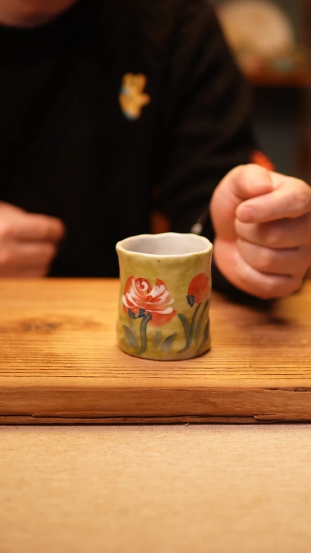 【闪购商品】@@陶园瓷舍@@纯手工手绘@高温釉下彩