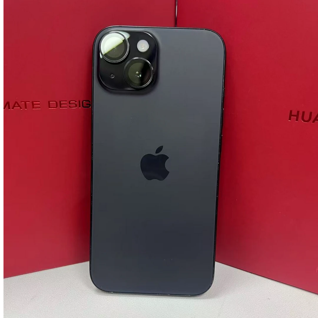 99新 Apple/苹果 二手iPhone 15黑色99新128g国行全网通换过后盖