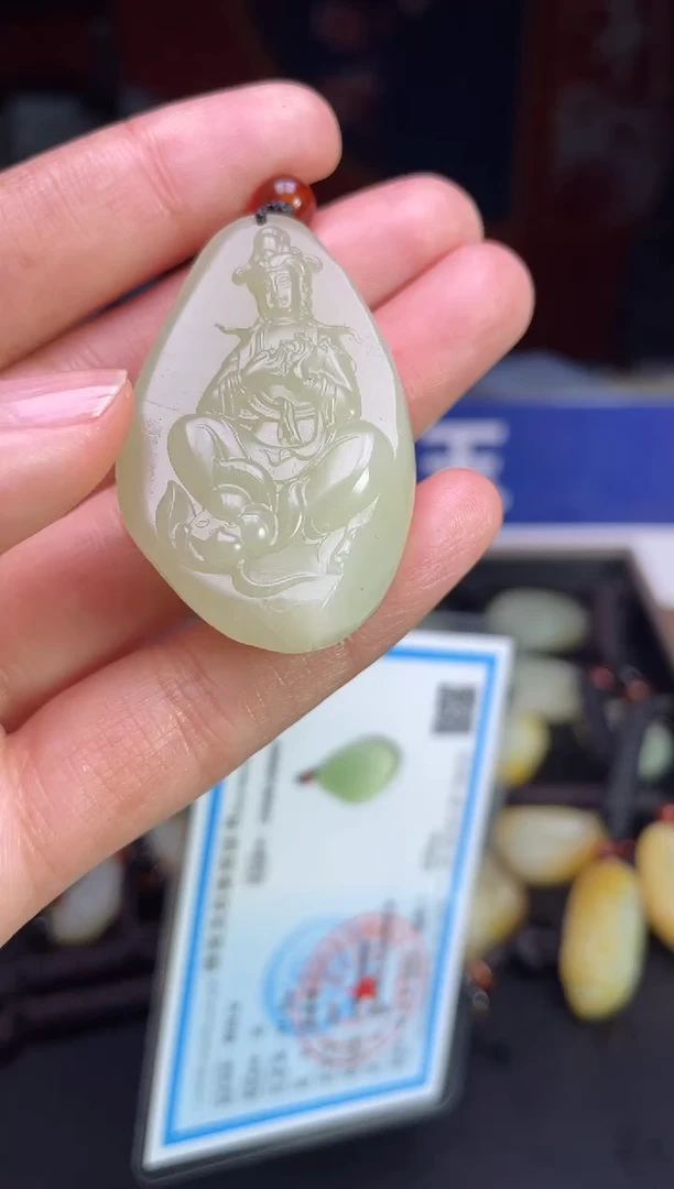 颈饰未镶嵌和田玉123