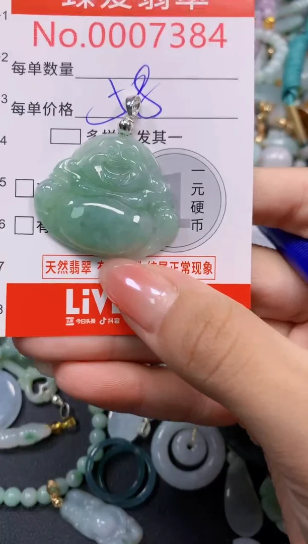 颈饰未镶嵌翡翠7384