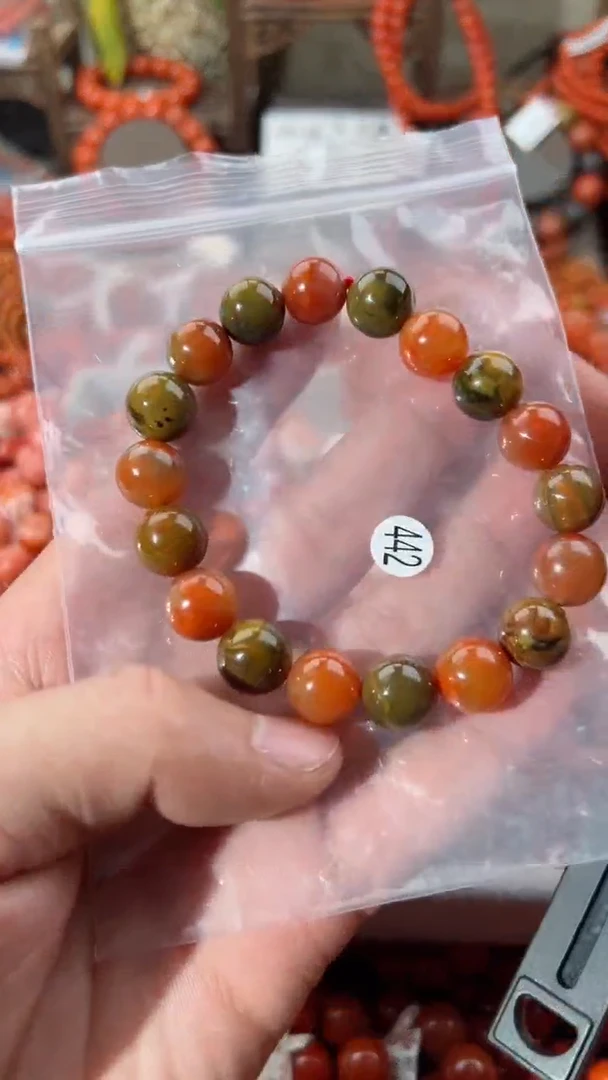 【闪购商品】南红玛瑙手串未镶嵌11