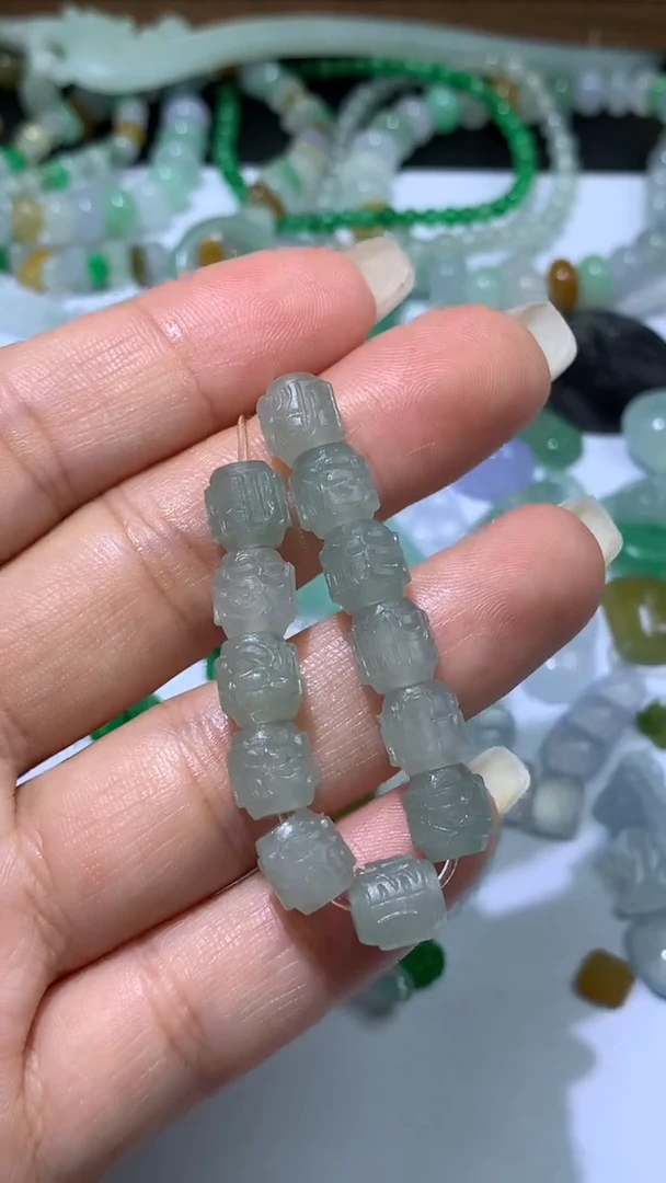 定制翡翠未镶嵌毛货