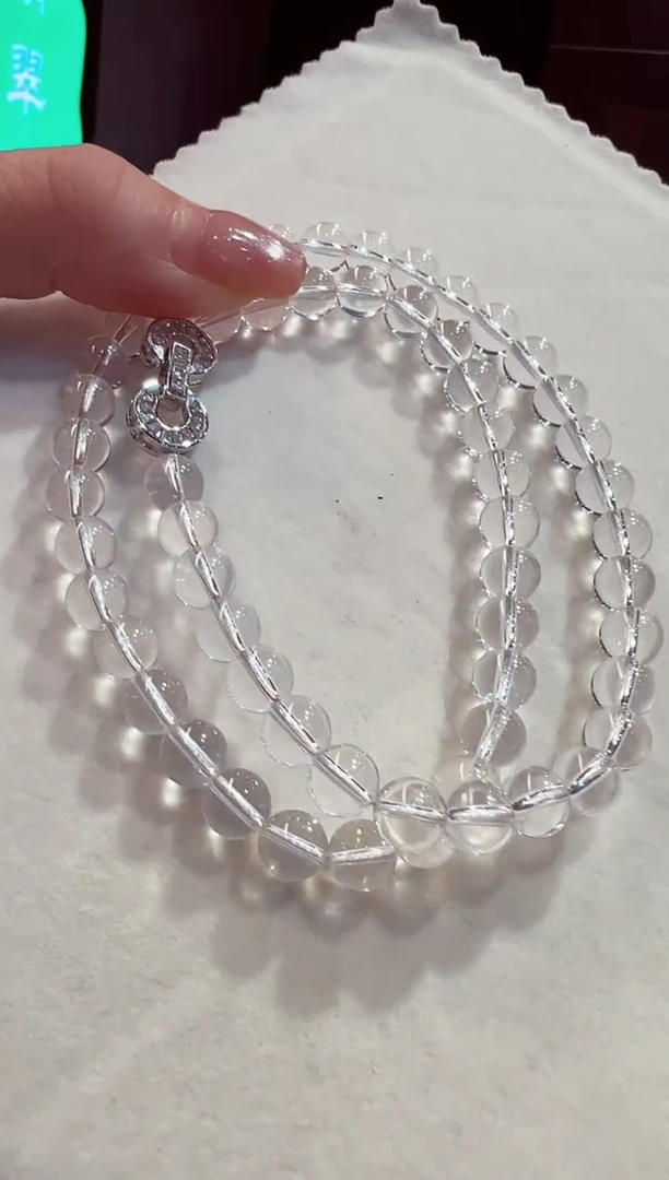 【闪购商品】水晶项链未镶嵌水晶项链