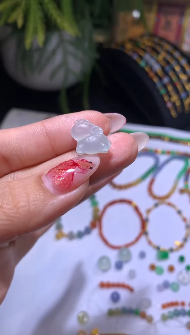 【闪购商品】定制翡翠未镶嵌独角兽980+98