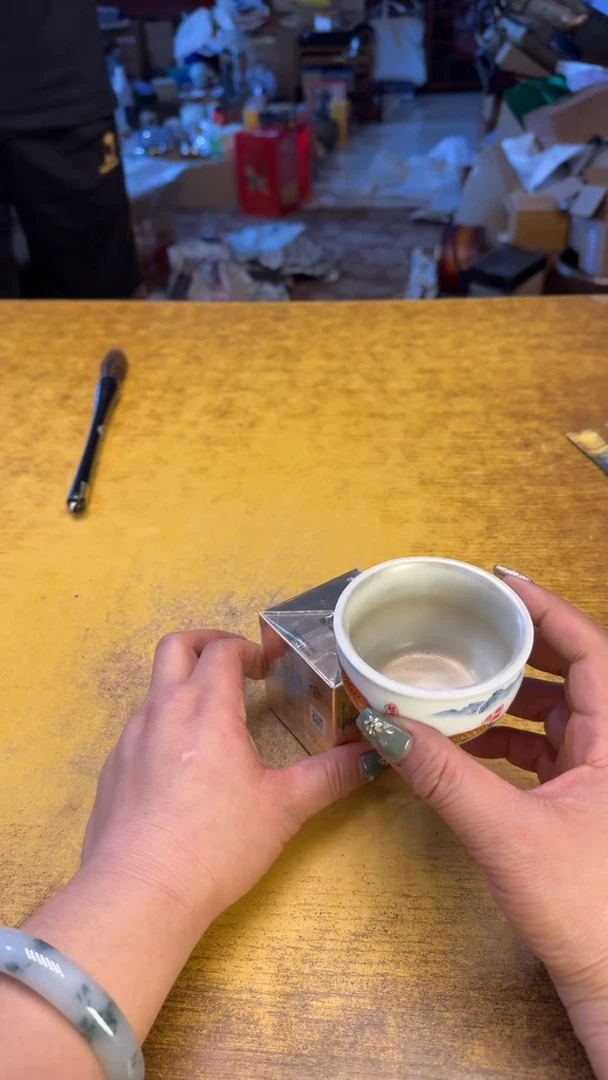 瓷器瓷器瑕疵脏旧155兰眼碗
