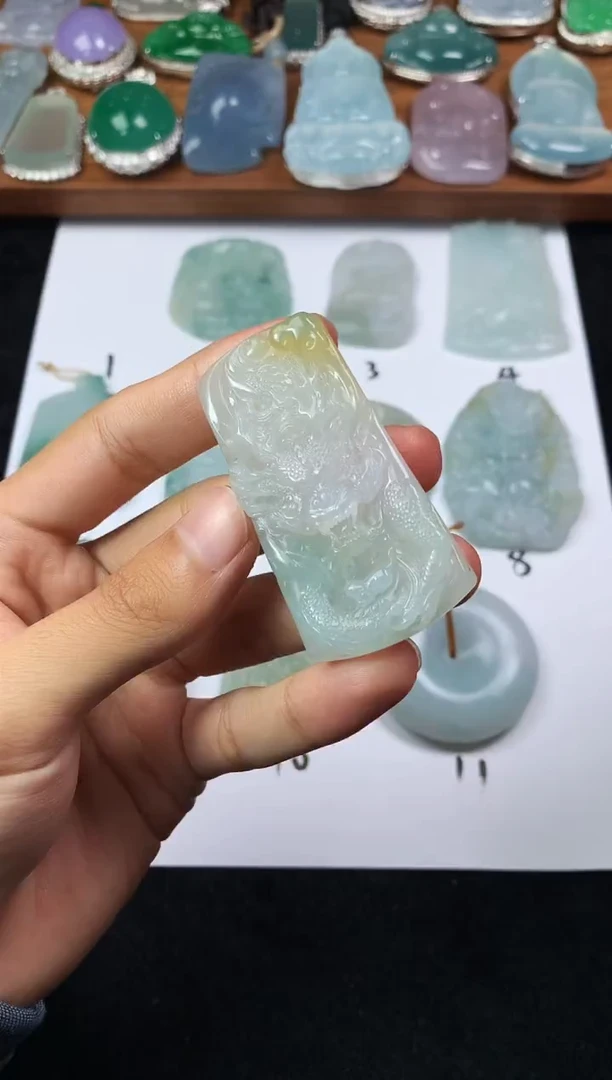 【闪购商品】定制翡翠未镶嵌4092毛货不退不换