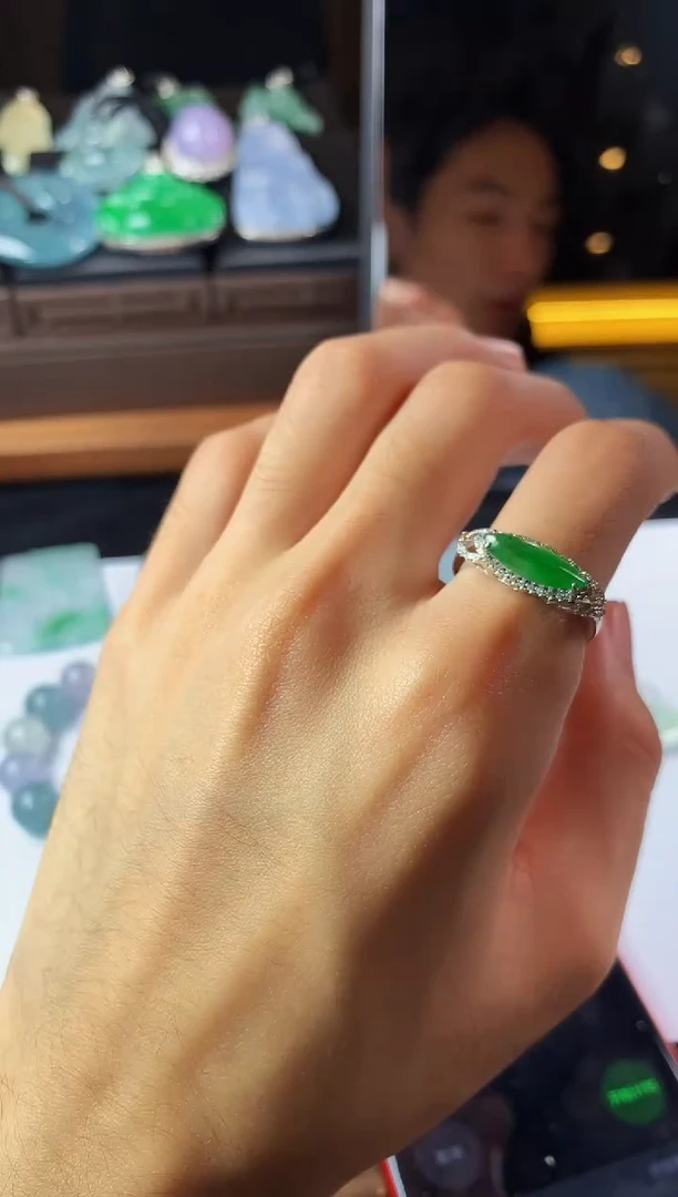 未镶嵌定制翡翠圆***～PA毛货不退不换