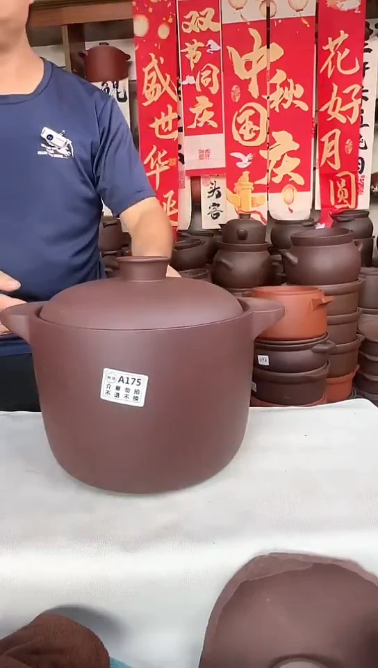 宜兴紫砂微瑕6升直筒A175
