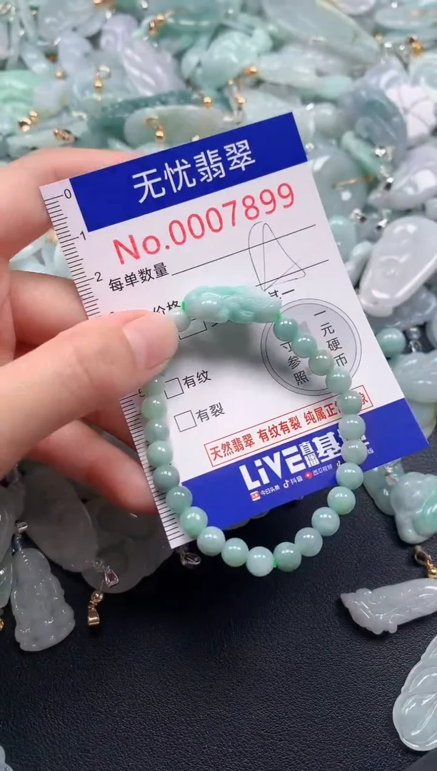 颈饰未镶嵌翡翠7899