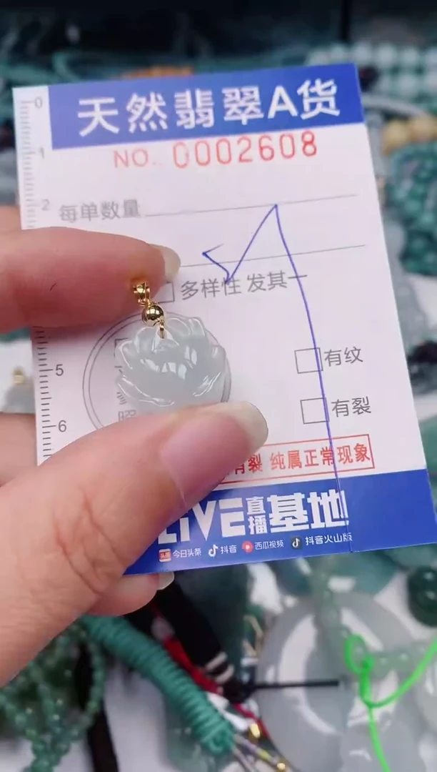 颈饰未镶嵌翡翠00002608
