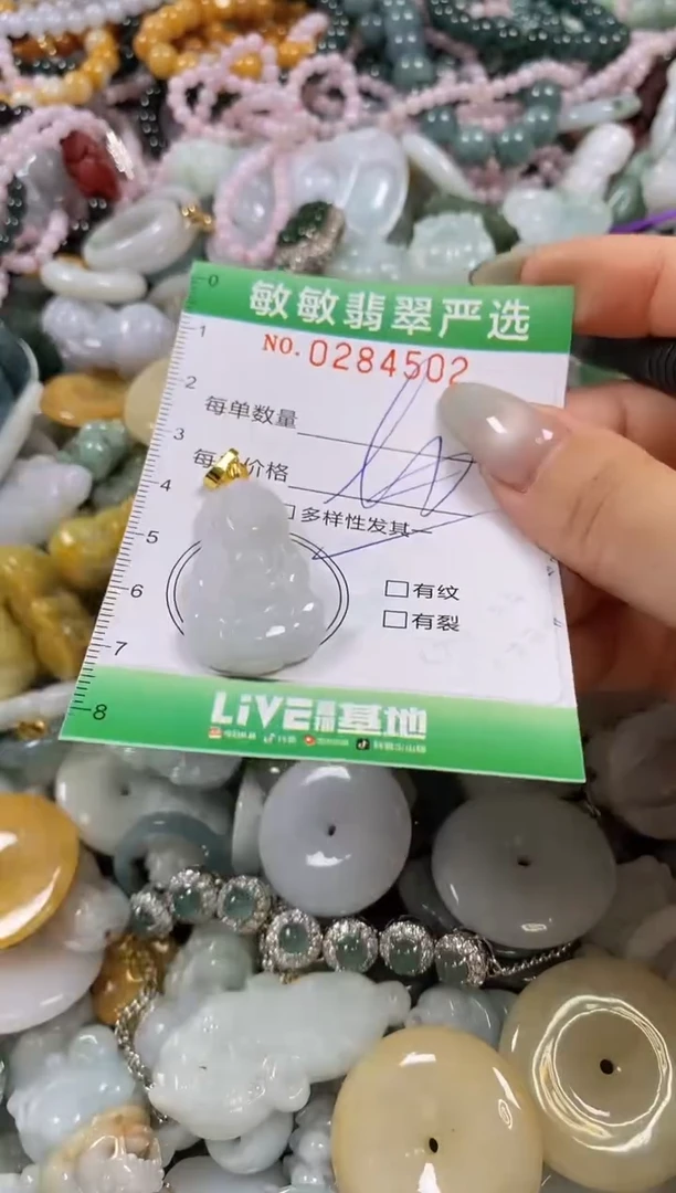 翡翠未镶嵌颈饰闪购0284502多样性发其一