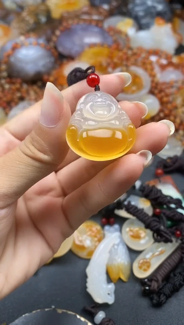 未镶嵌1玛瑙/玉髓海*?ll