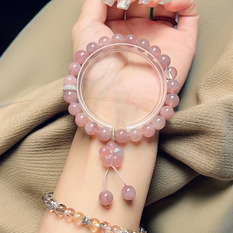 【高品】成品 紫马粉 紫锂辉6-8mm宠配件+针线