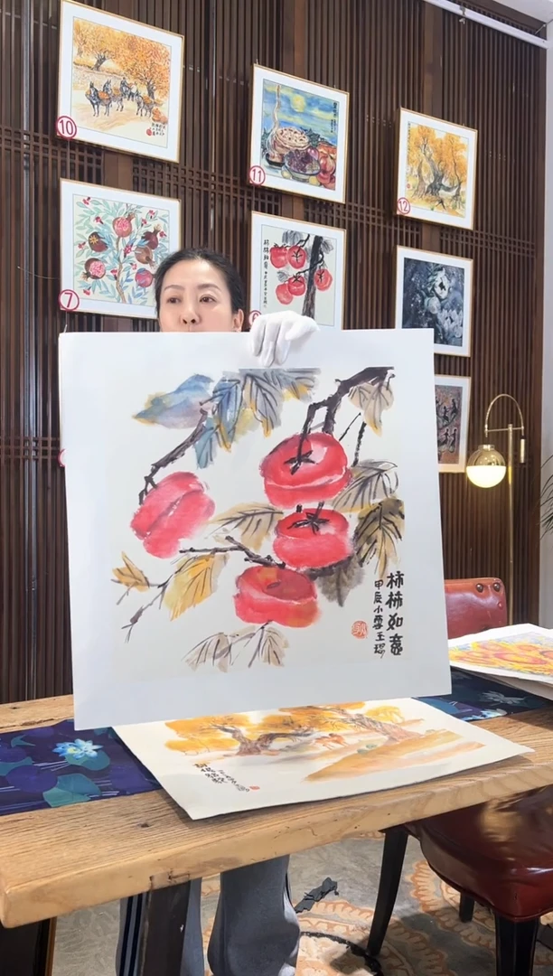 版画耿玉琨名章限量版画S