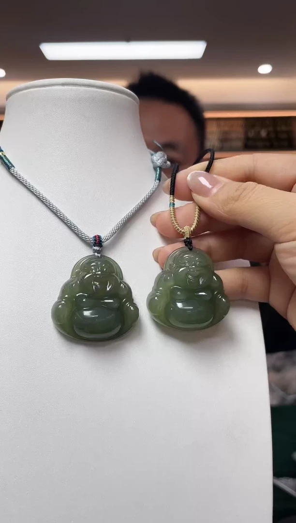 和田玉未镶嵌颈饰（多样性单个发货）