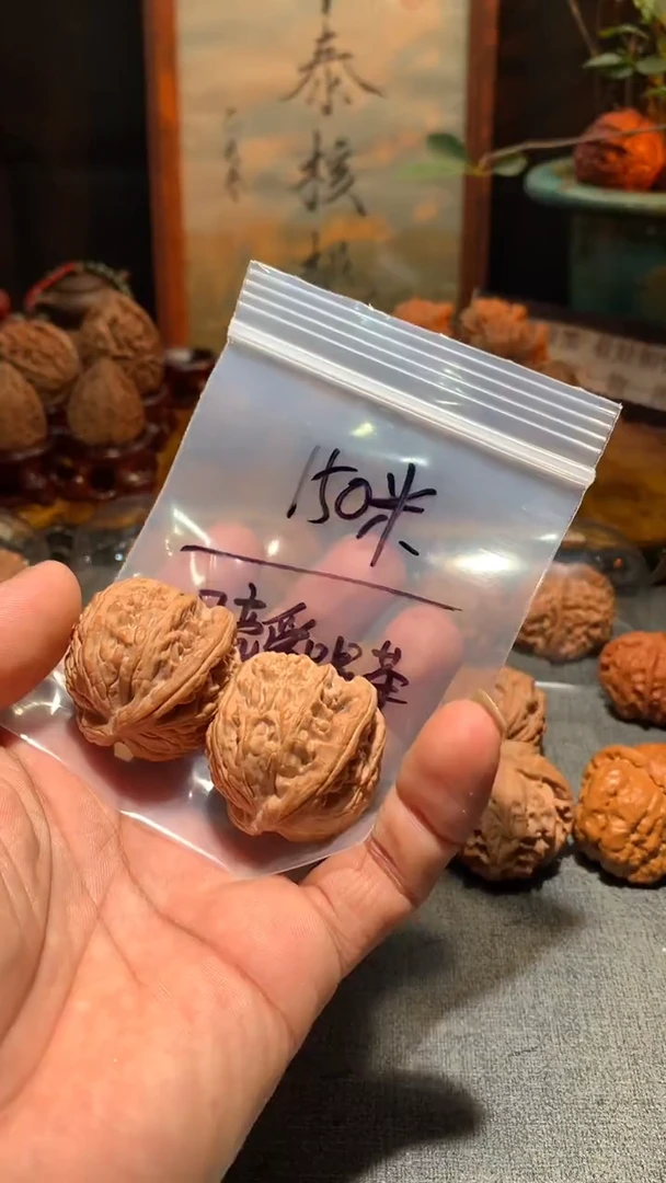 把件桃核月***茶丰泰文玩 白狮子    38尺寸左右
