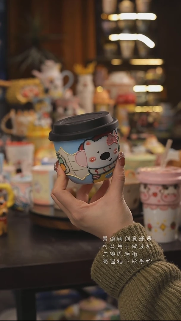 景德镇釉下彩绘设计师款式陶瓷