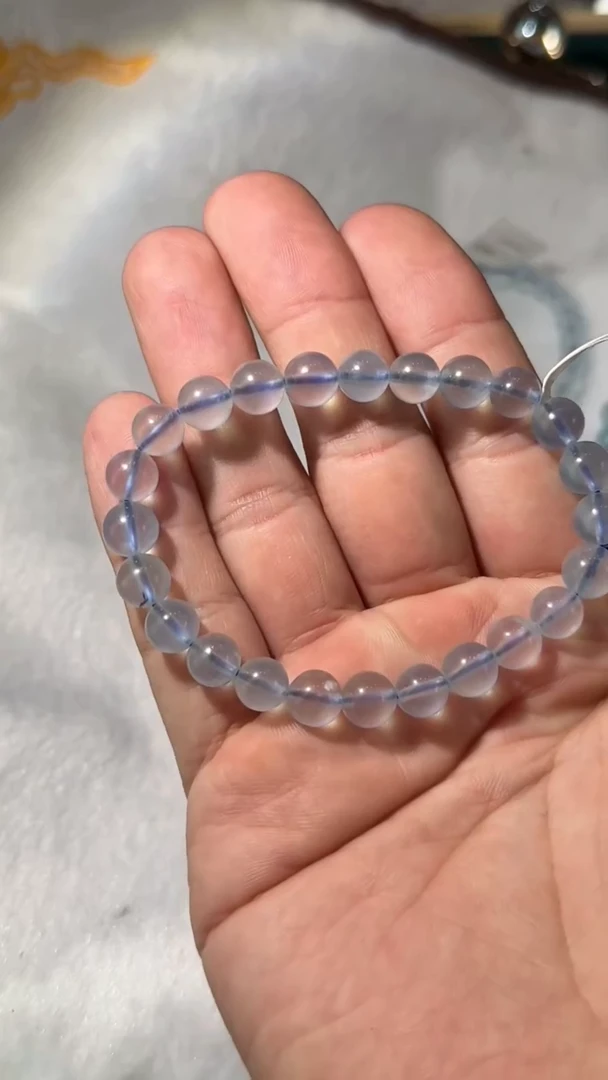 【闪购商品】水晶手链未镶嵌海蓝宝