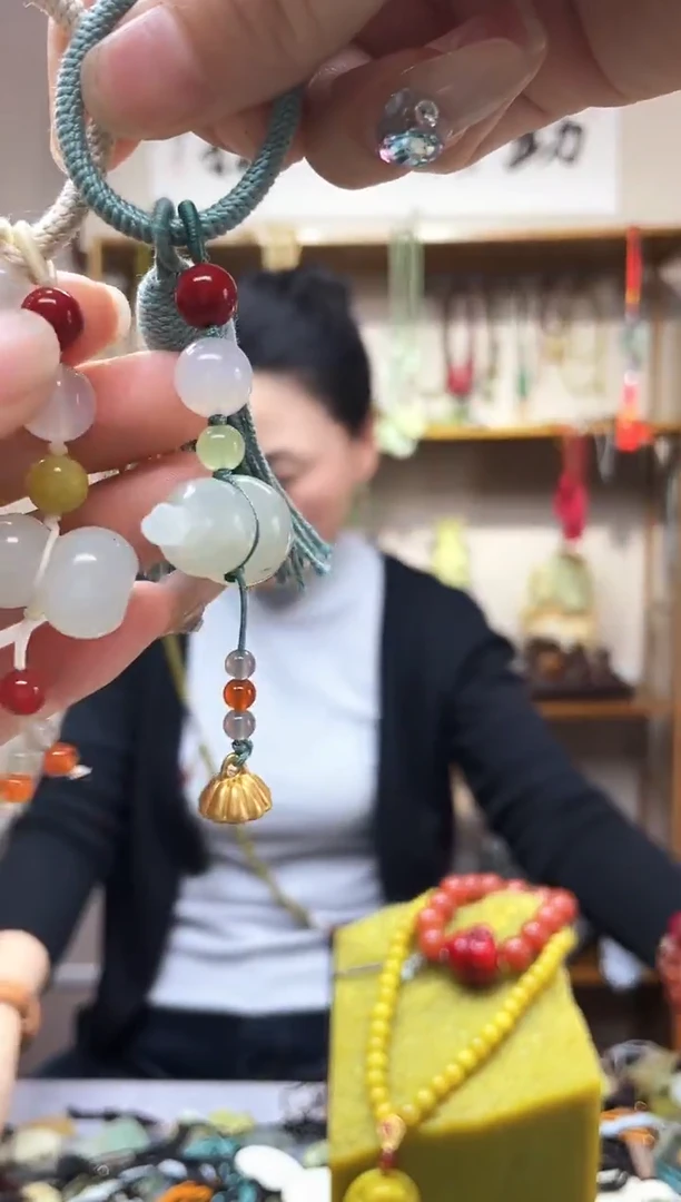 未镶嵌岫玉吊坠多样性发货拍一发一