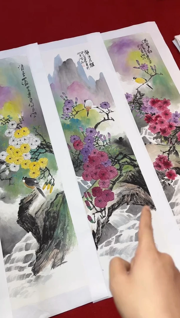 国画周建真老师绘画作品11-27