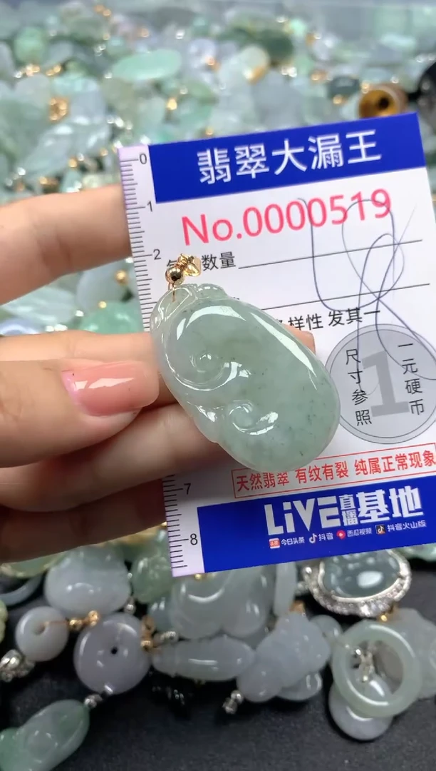颈饰未镶嵌翡翠519
