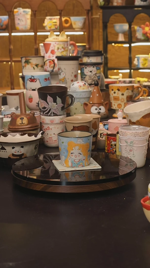 景德镇釉下彩绘设计师款式陶瓷