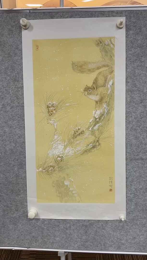 国画画邹训精-2平尺-国画作品-GGyz