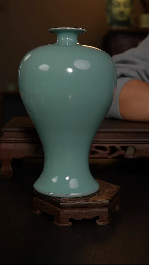 摆件仿古手工梅瓶