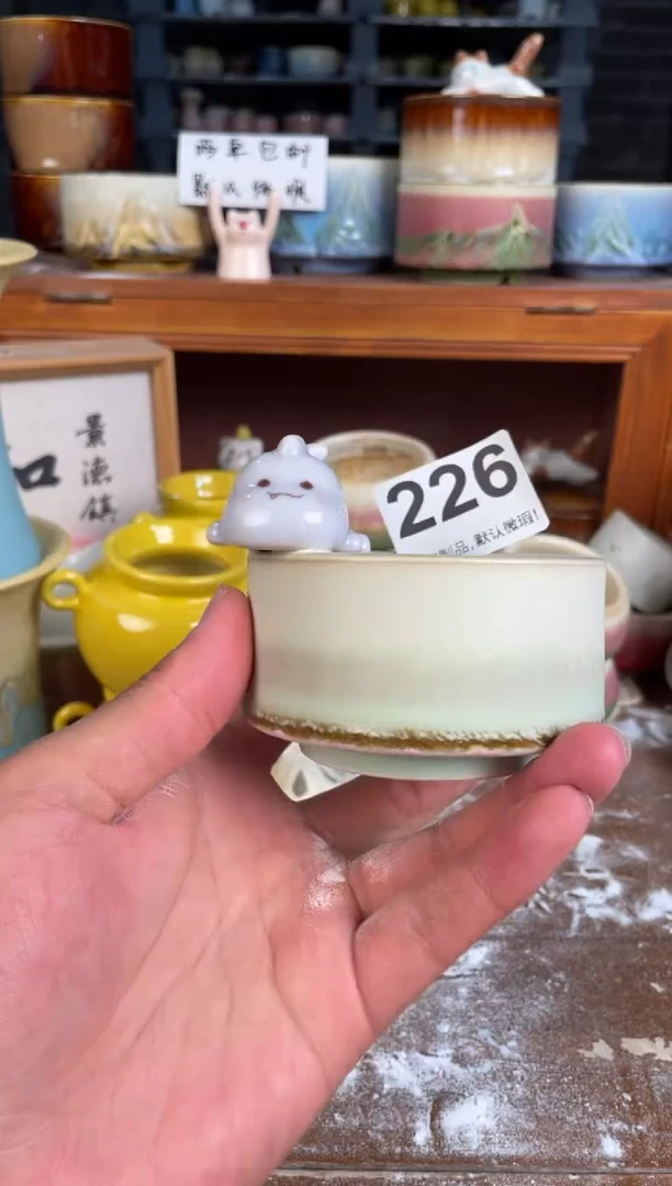 瓷片226知木小芳花盆直播编号