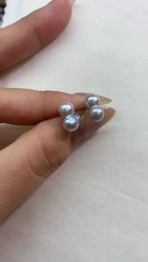 18K金镶嵌吊坠（不含链）海水珍珠E590|多样性发货一件|399