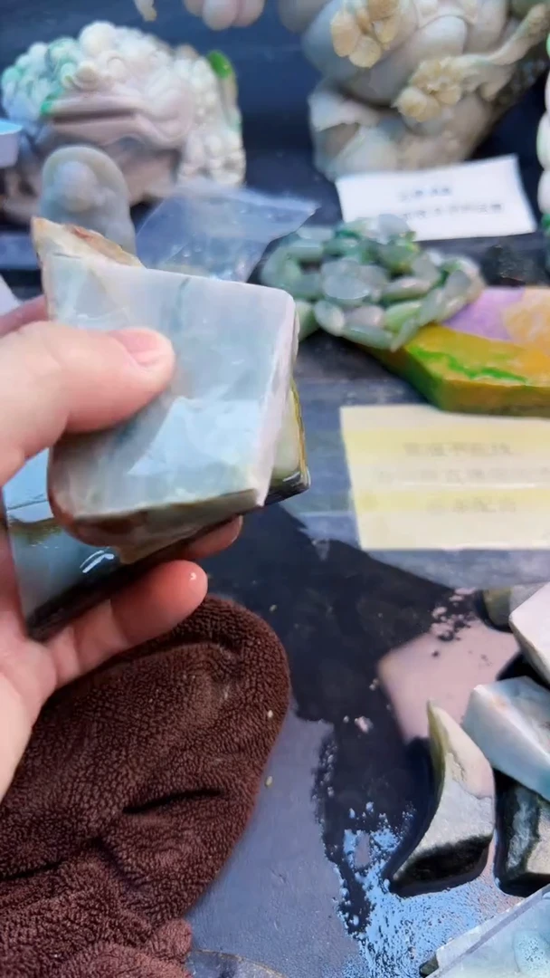 翡翠挂件未镶嵌钢天然翡翠152