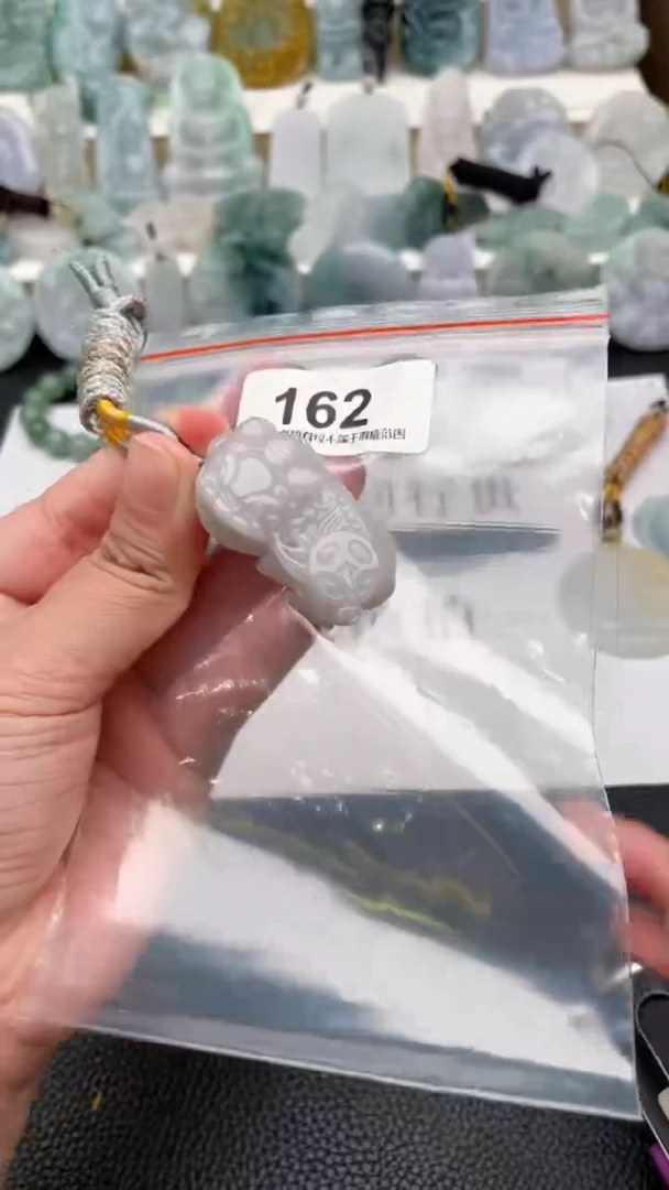 颈饰未镶嵌翡翠天然缅甸翡翠A货162