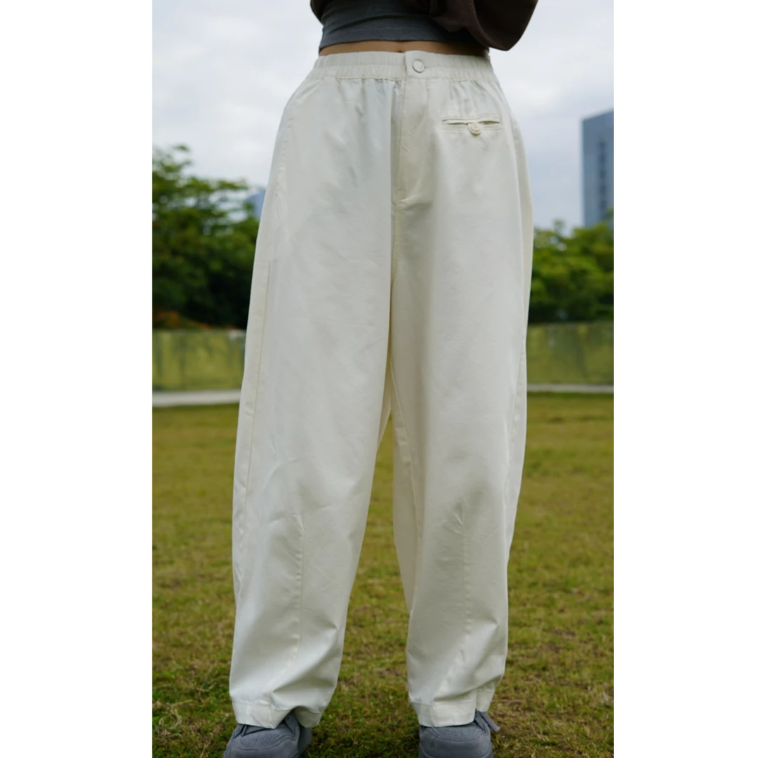 「one tree壹树」休闲简约春夏秋纯色西裤直筒裤百搭垂坠感显瘦舒适