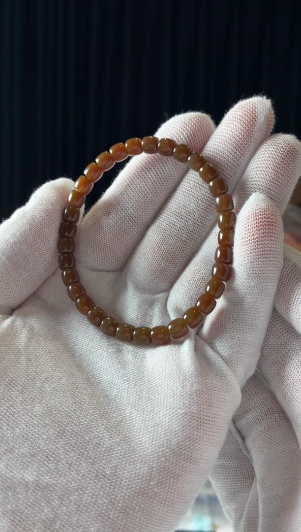 未镶嵌手串和田玉噶玛珠宝同款精选发其一